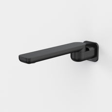 Caroma Luna II Swivel Bath Outlet 220mm - Satin Black 68207BL - The Blue Space