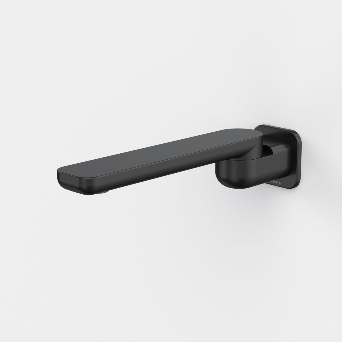 Caroma Luna II Swivel Bath Outlet 220mm - Satin Black 68207BL - The Blue Space