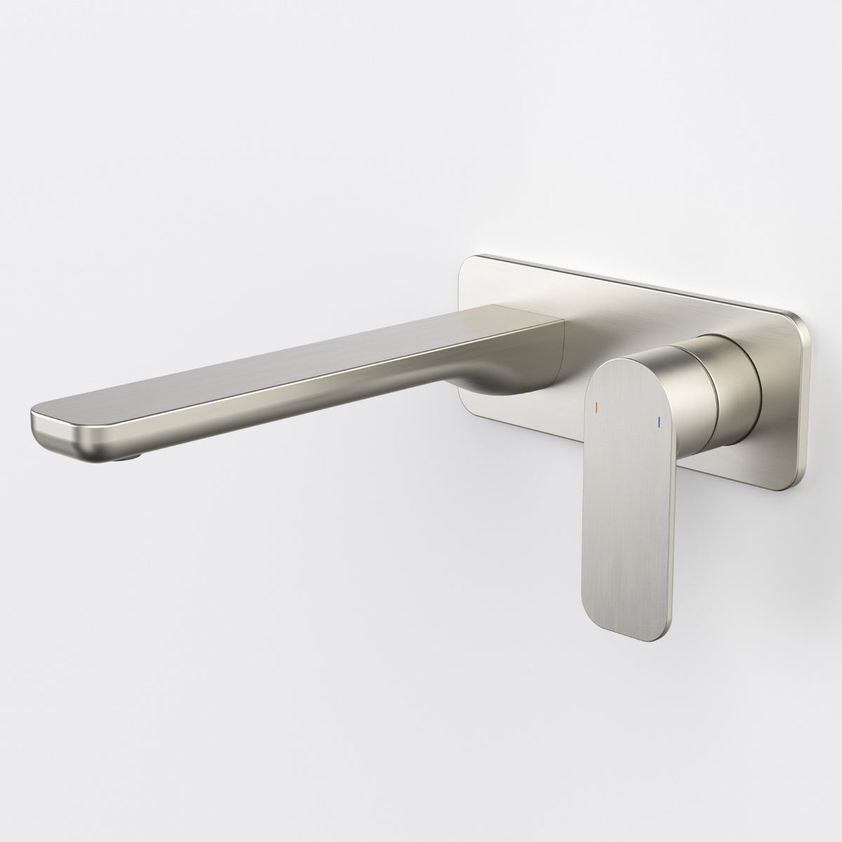 Caroma Luna II Wall Basin/Bath Mixer 220mm - Brushed Nickel 68204BN6AF ...
