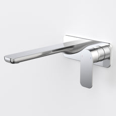 Caroma Luna II Wall Basin/Bath Mixer 220mm - Chrome 68204C6AF - The Blue Space