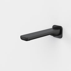 Caroma Luna II Wall Basin/Bath Outlet 180mm - Satin Black 68205BL6AF - The Blue Space