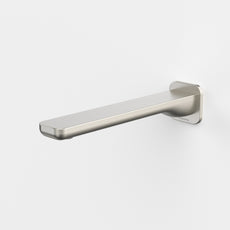 Caroma Luna II Wall Basin/Bath Outlet 220mm - Brushed Nickel 68206BN6AF - The Blue Space