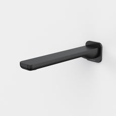 Caroma Luna II Wall Basin/Bath Outlet 220mm - Satin Black 68206BL6AF - The Blue Space