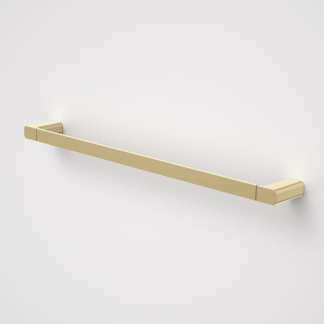 Caroma Luna Single Towel Rail 630mm - Brushed Brass 99612BB - The Blue Space