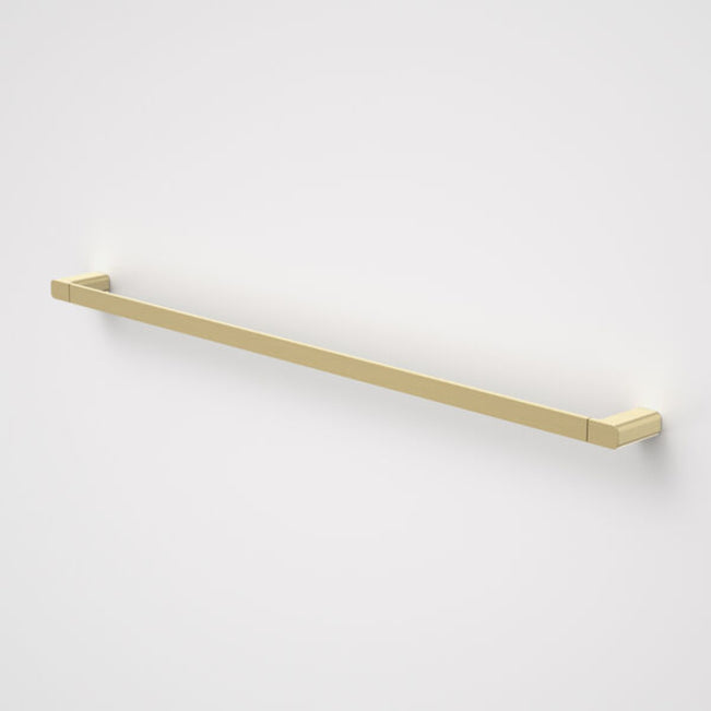 Caroma Luna Single Towel Rail 930mm - Brushed Brass 99613BB - The Blue Space