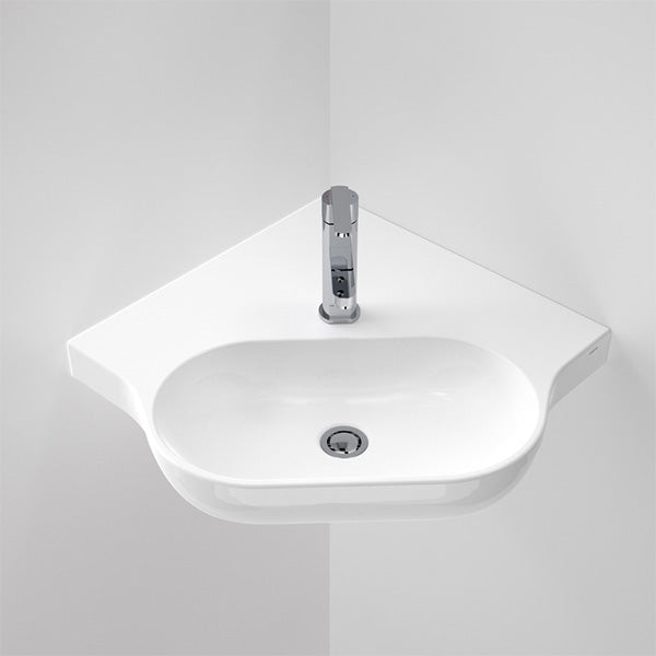Caroma Opal Sole Corner Wall Basin - The Blue Space