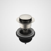 Caroma Basin Pop-up Plug and Waste Brushed Nickel