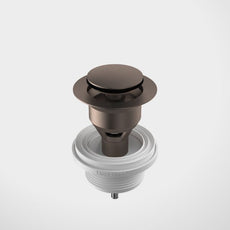 Caroma Pop-Up Plug and Waste - Brushed Bronze 687329BBZ - The Blue Space