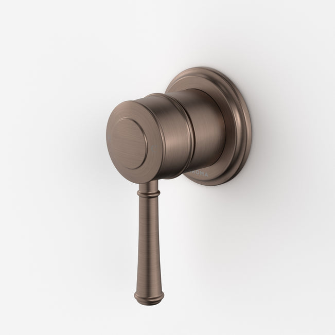 Caroma Riviere Bath Shower Mixer - Brushed Bronze 520005BBZ - The Blue Space