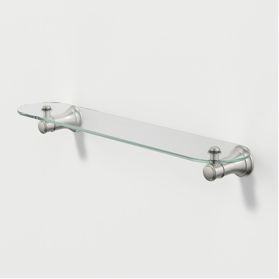 Caroma Riviere Bathroom Shelf - Brushed Nickel