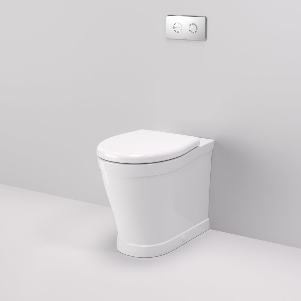 Caroma Riviere Cleanflush® Invisi Series II® Wall Faced Suite - White