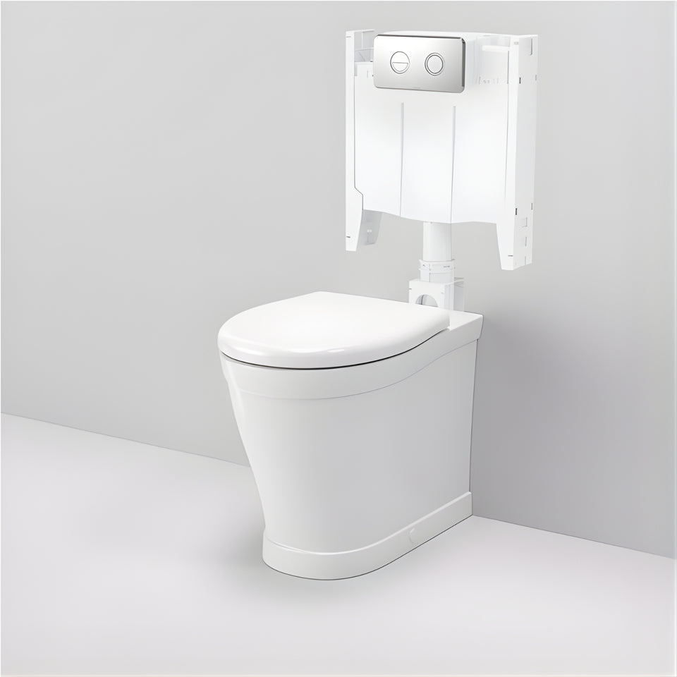 Caroma Riviere Cleanflush® Invisi Series II® Wall Faced Suite - White