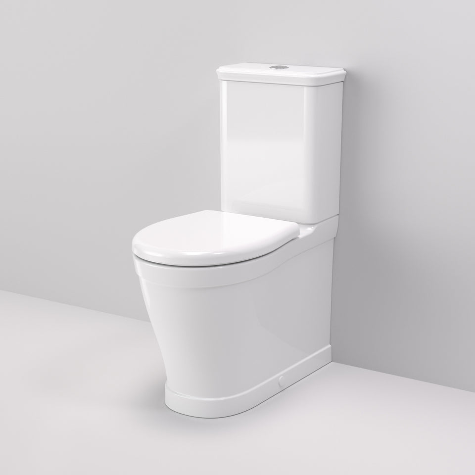 Caroma Riviere Cleanflush® Wall Faced Close Coupled Back Entry Suite - White