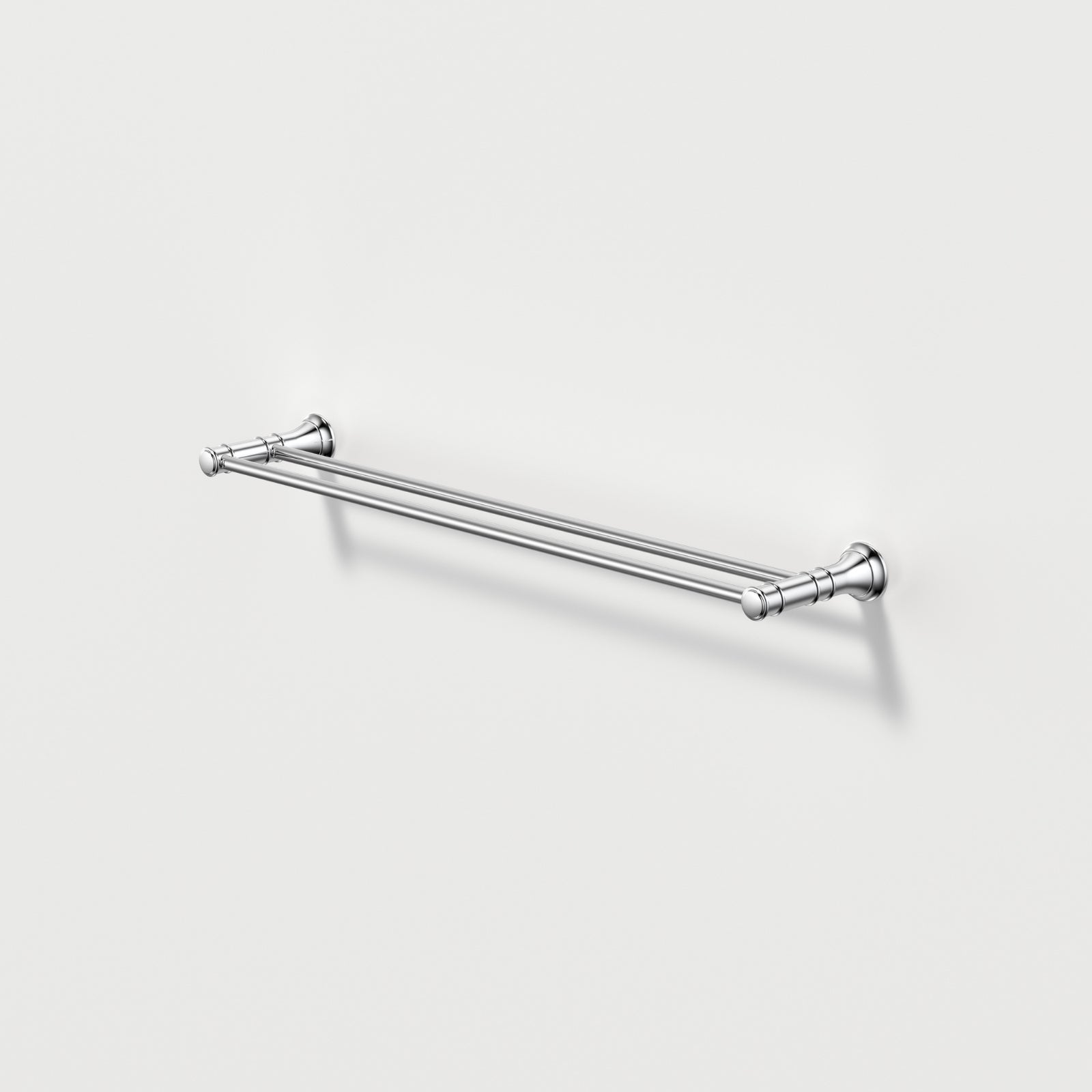 Caroma Riviere Double Towel Rail 600mm - Chrome 520035C - The Blue Space