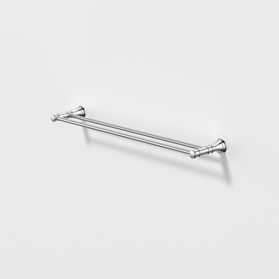 Caroma Riviere Double Towel Rail 600mm - Chrome