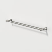 Caroma Riviere Double Towel Rail 800mm - Brushed Nickel