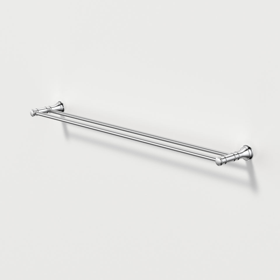 Caroma Riviere Double Towel Rail 800mm - Chrome