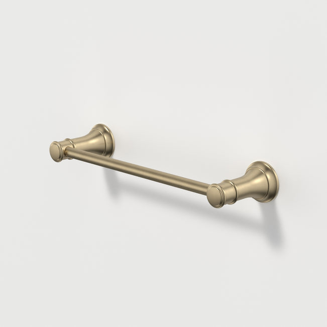 Caroma Riviere Hand Towel Rail - Brushed Brass 520033BB - The Blue Space