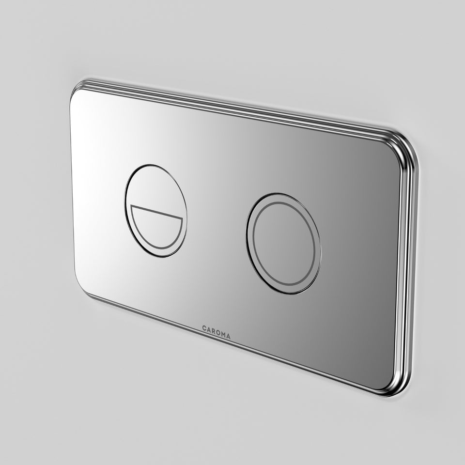 Caroma Riviere Invisi® II Series Button - Chrome