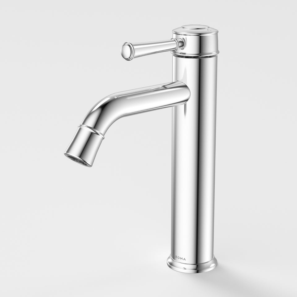 Caroma Riviere Mid Tower Basin Mixer - Chrome