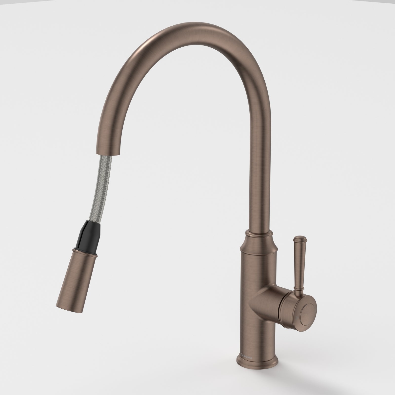 Extended Caroma Riviere Pull Out Sink Mixer - Brushed Bronze 520017BBZ56AF - The Blue Space