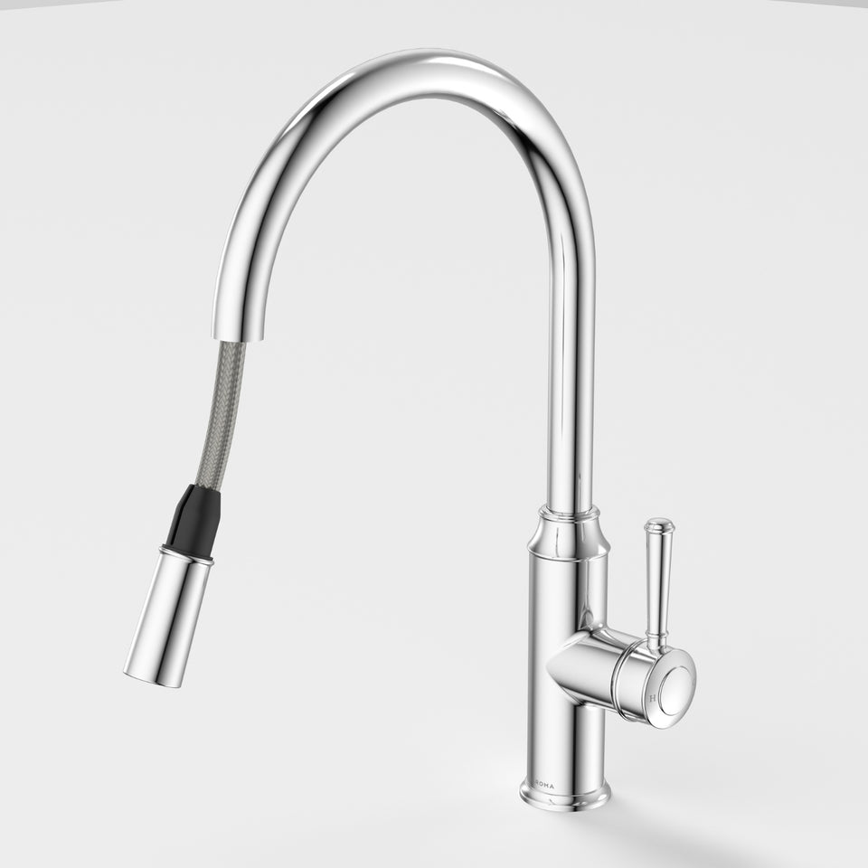 Caroma Riviere Pull Out Sink Mixer - Chrome