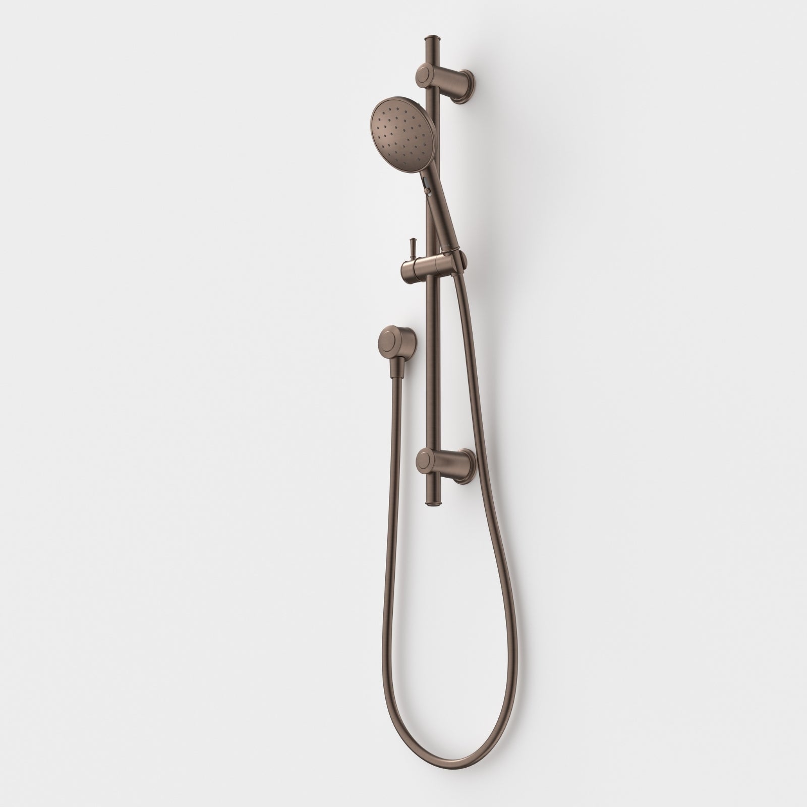 Caroma Riviere Rail Shower - Brushed Bronze 520042BBZ4A - The Blue Space