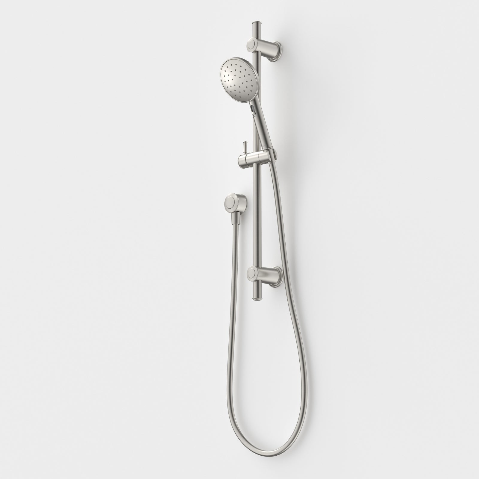 Caroma Riviere Rail Shower - Brushed Nickel 520042BN4A - The Blue Space