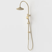 Caroma Riviere Rail Shower with Overhead - Brushed Brass