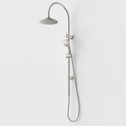 Caroma Riviere Rail Shower with Overhead - Brushed Nickel