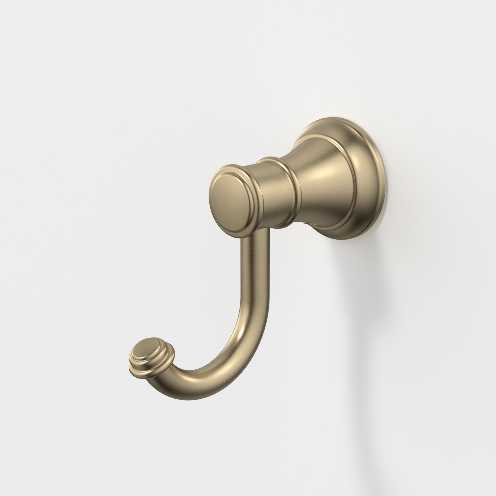 Caroma Riviere Robe Hook - Brushed Brass 520031BB - The Blue Space