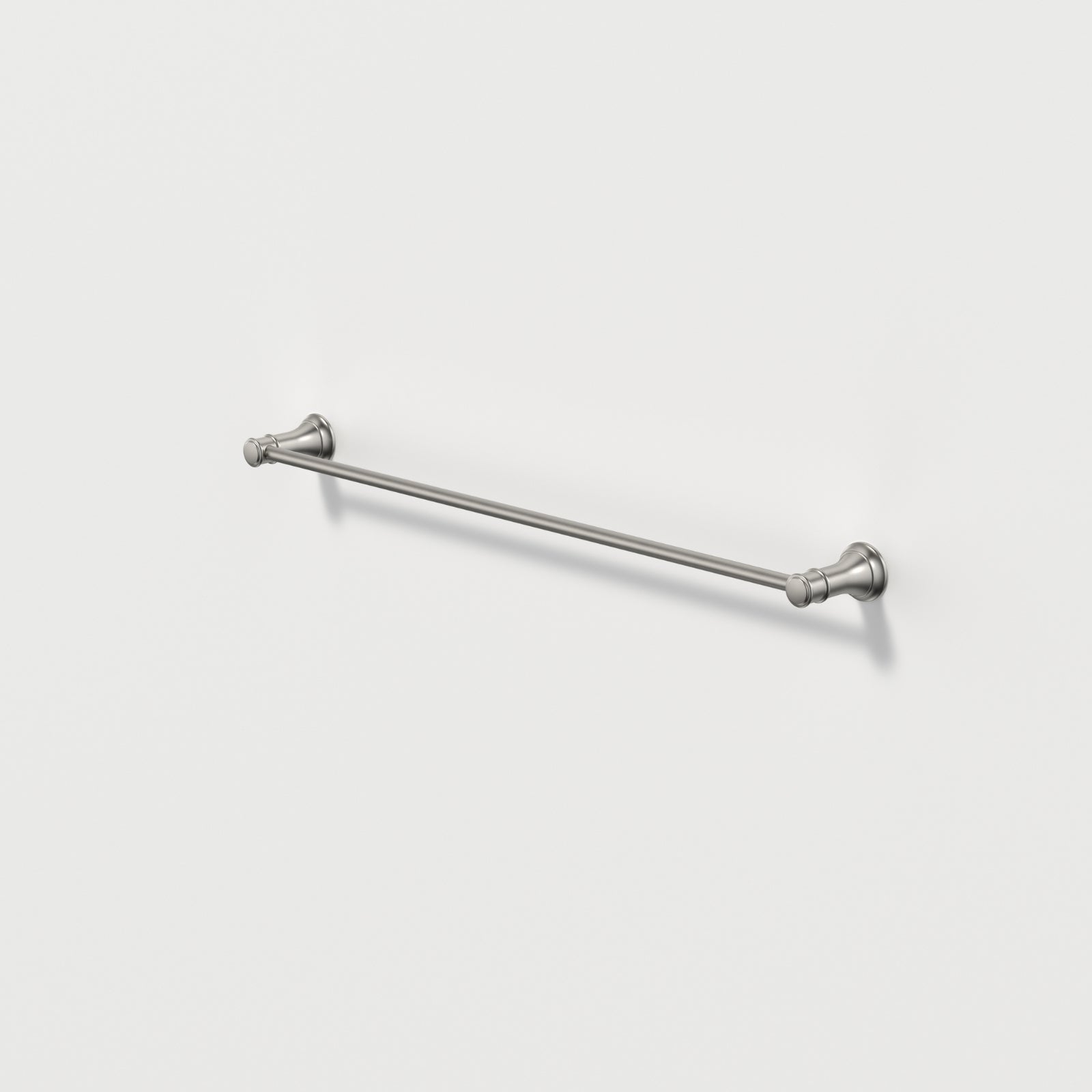 Caroma Riviere Single Towel Rail 600mm - Brushed Nickel 520034BN - The Blue Space