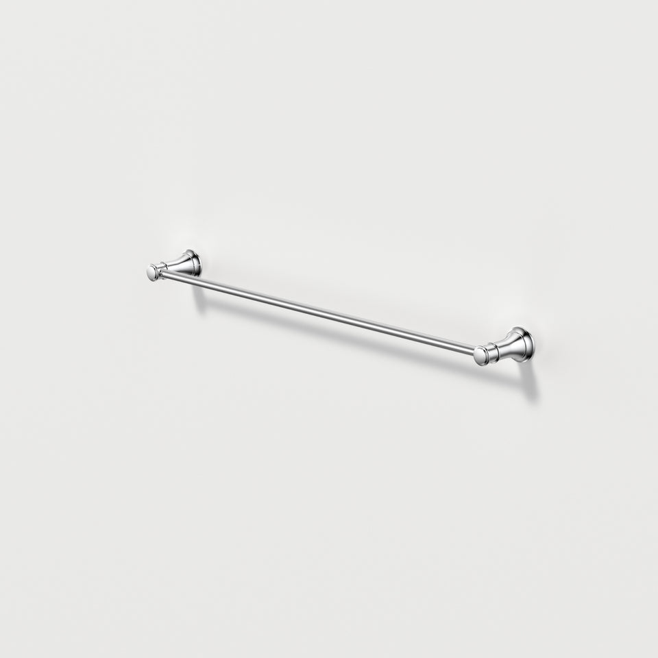 Caroma Riviere Single Towel Rail 600mm - Chrome
