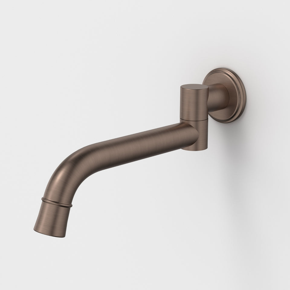 Caroma Riviere Swivel Bath Outlet 220mm - Brushed Bronze