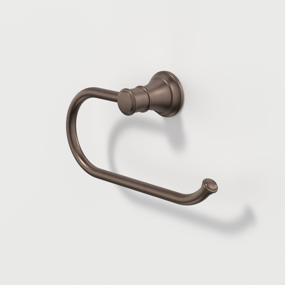 Caroma Riviere Toilet Roll Holder - Brushed Bronze