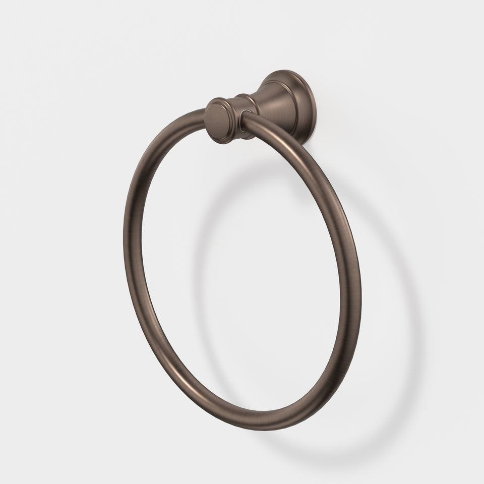 Caroma Riviere Towel Ring - Brushed Bronze