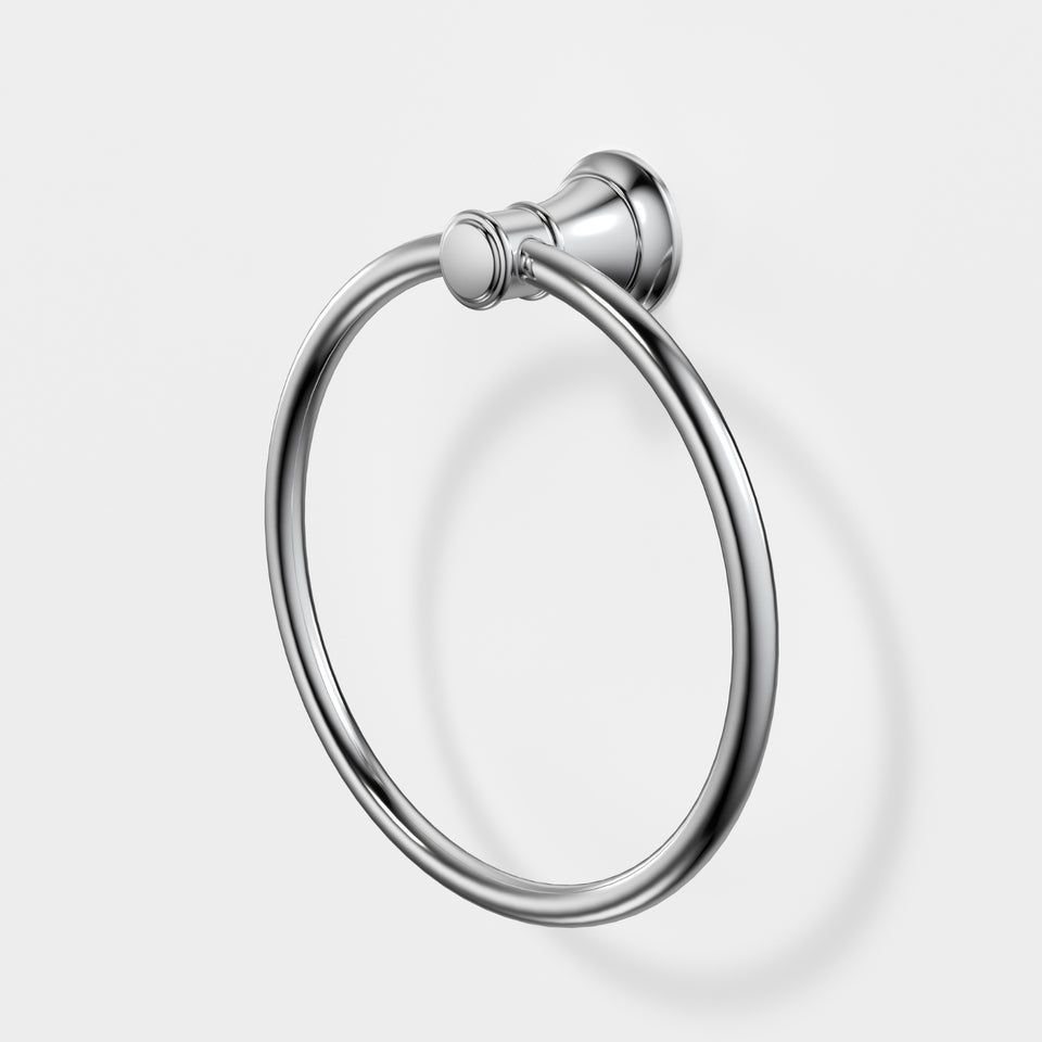 Caroma Riviere Towel Ring - Chrome