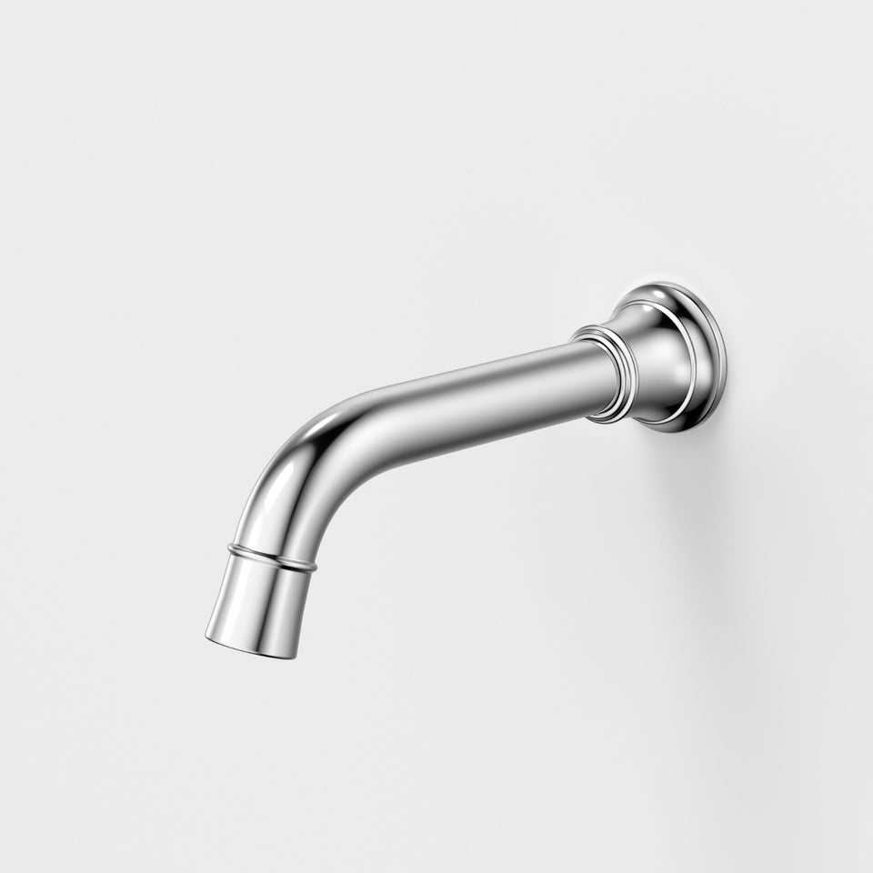 Caroma Riviere Wall Basin/Bath Outlet 175mm - Chrome