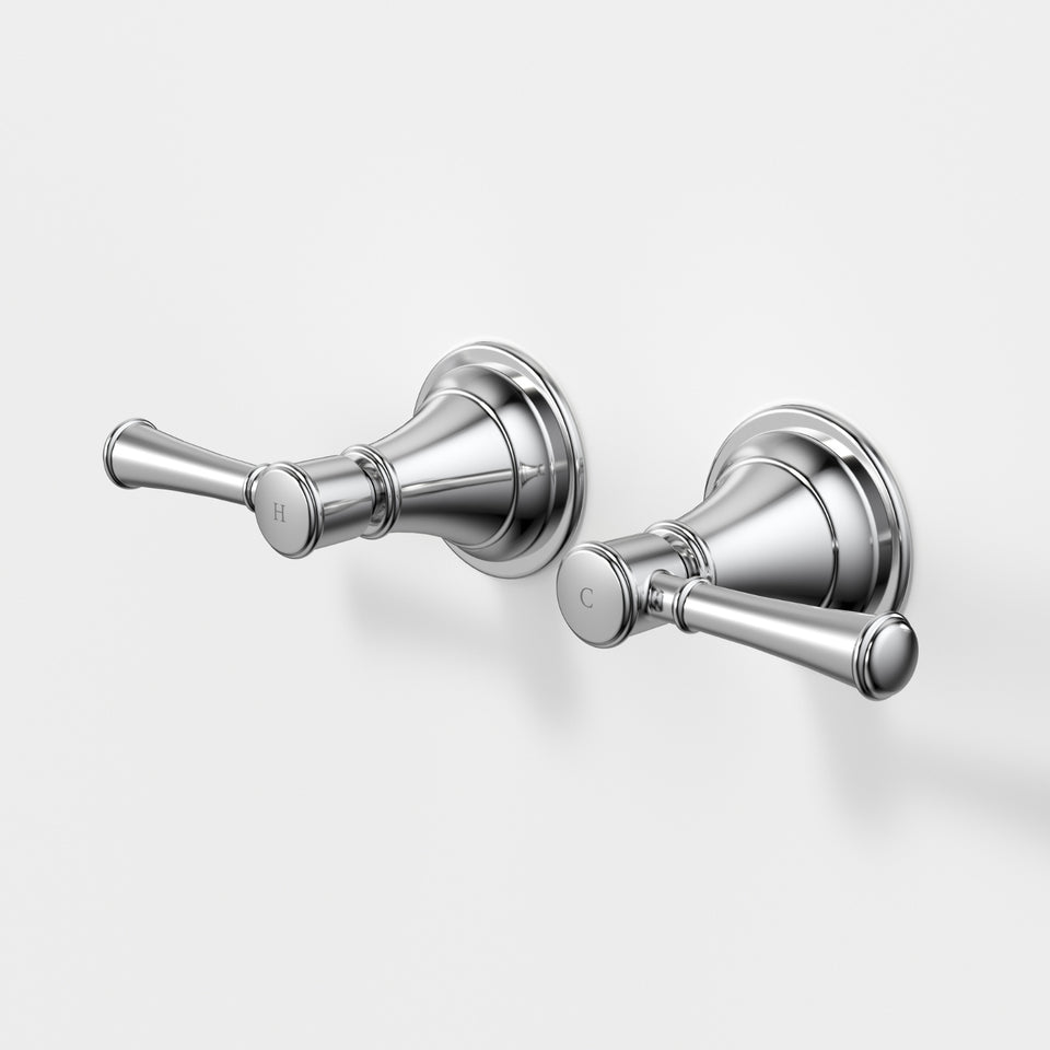 Caroma Riviere Wall Top Assemblies - Chrome