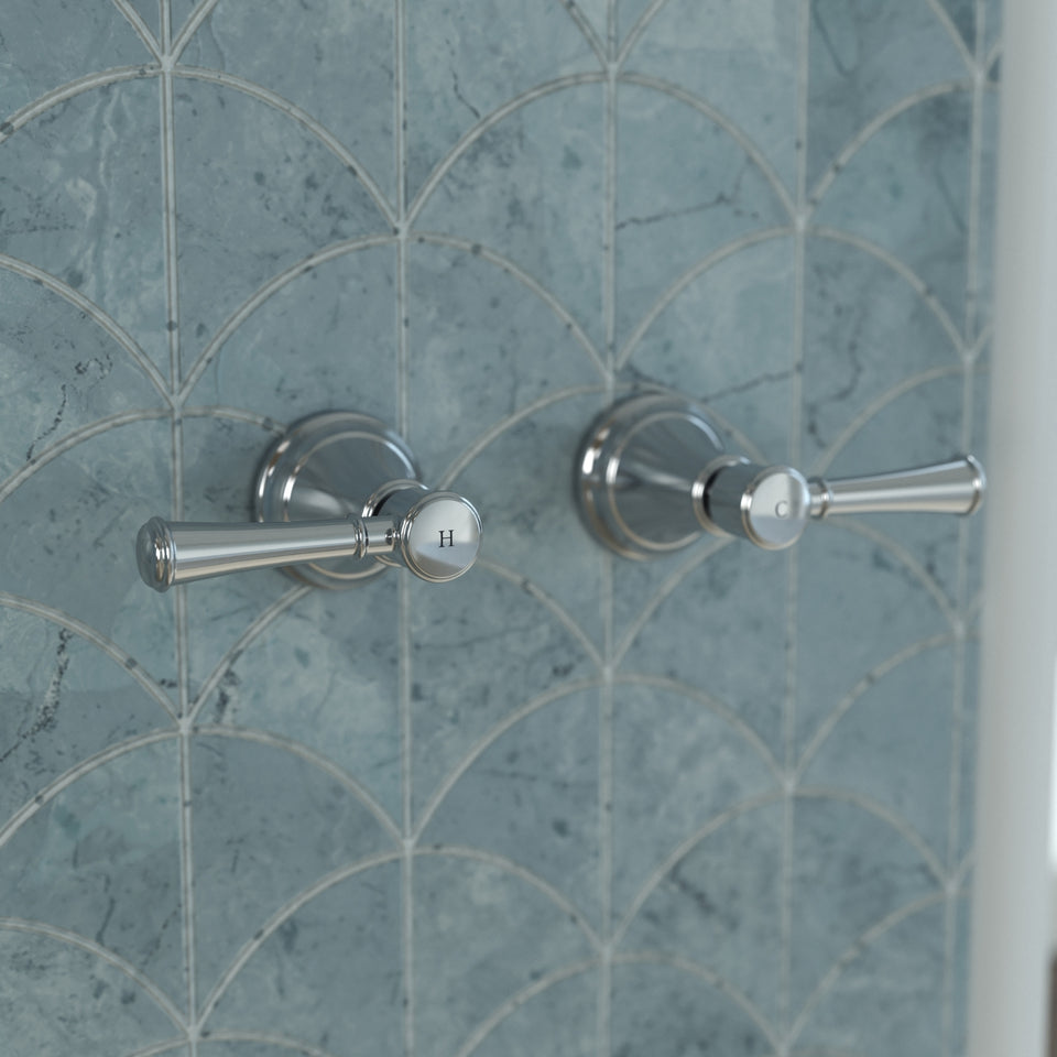 Caroma Riviere Wall Top Assemblies - Chrome