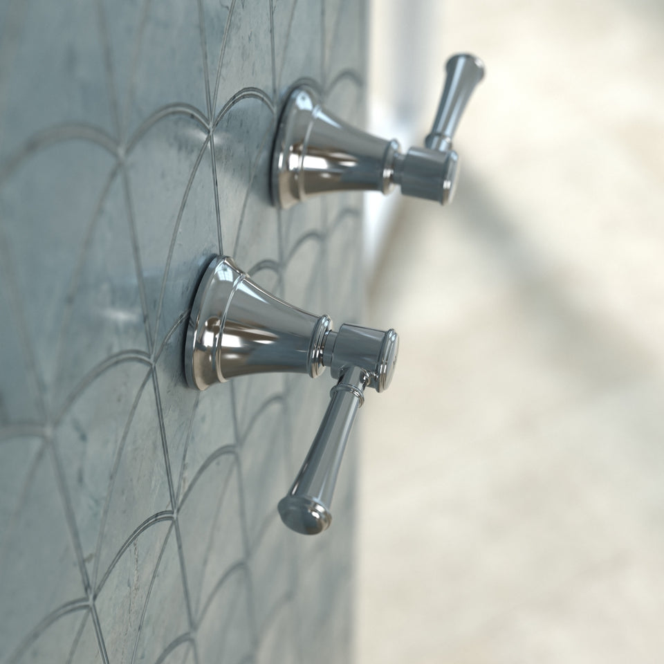Caroma Riviere Wall Top Assemblies - Chrome