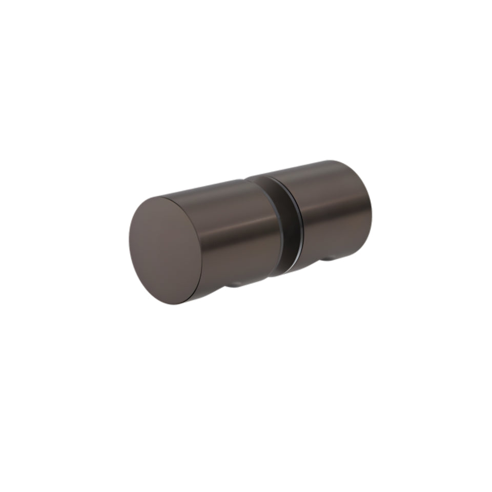 Caroma Shower Door Round Knob Brushed Bronze
