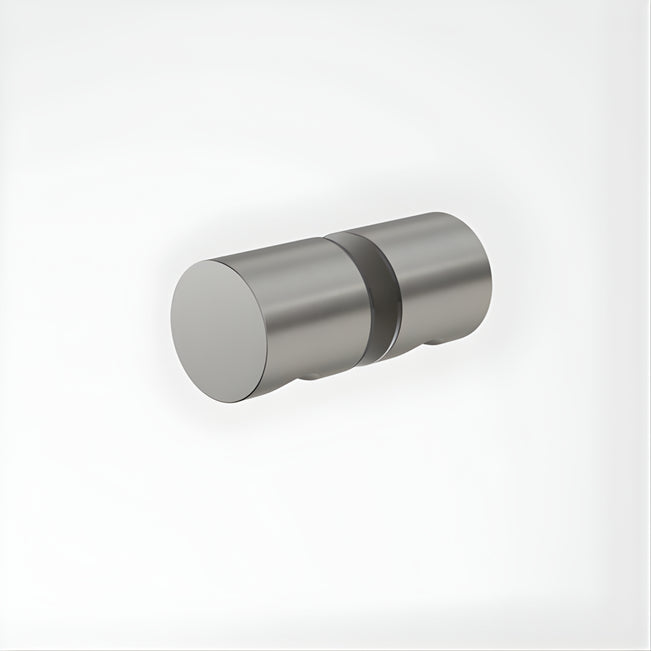 Caroma Shower Door Round Knob Brushed Nickel 99451BN - The Blue Space