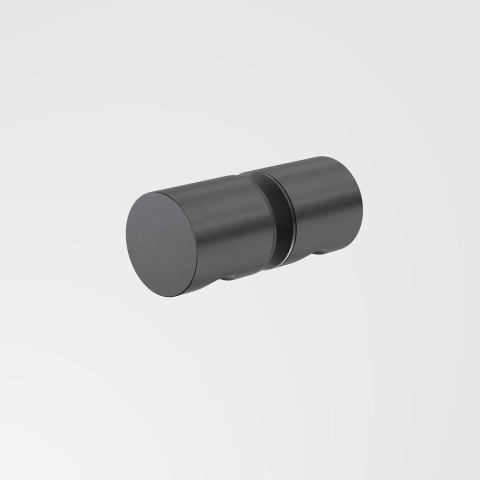 Caroma Shower Door Round Knob Gunmetal