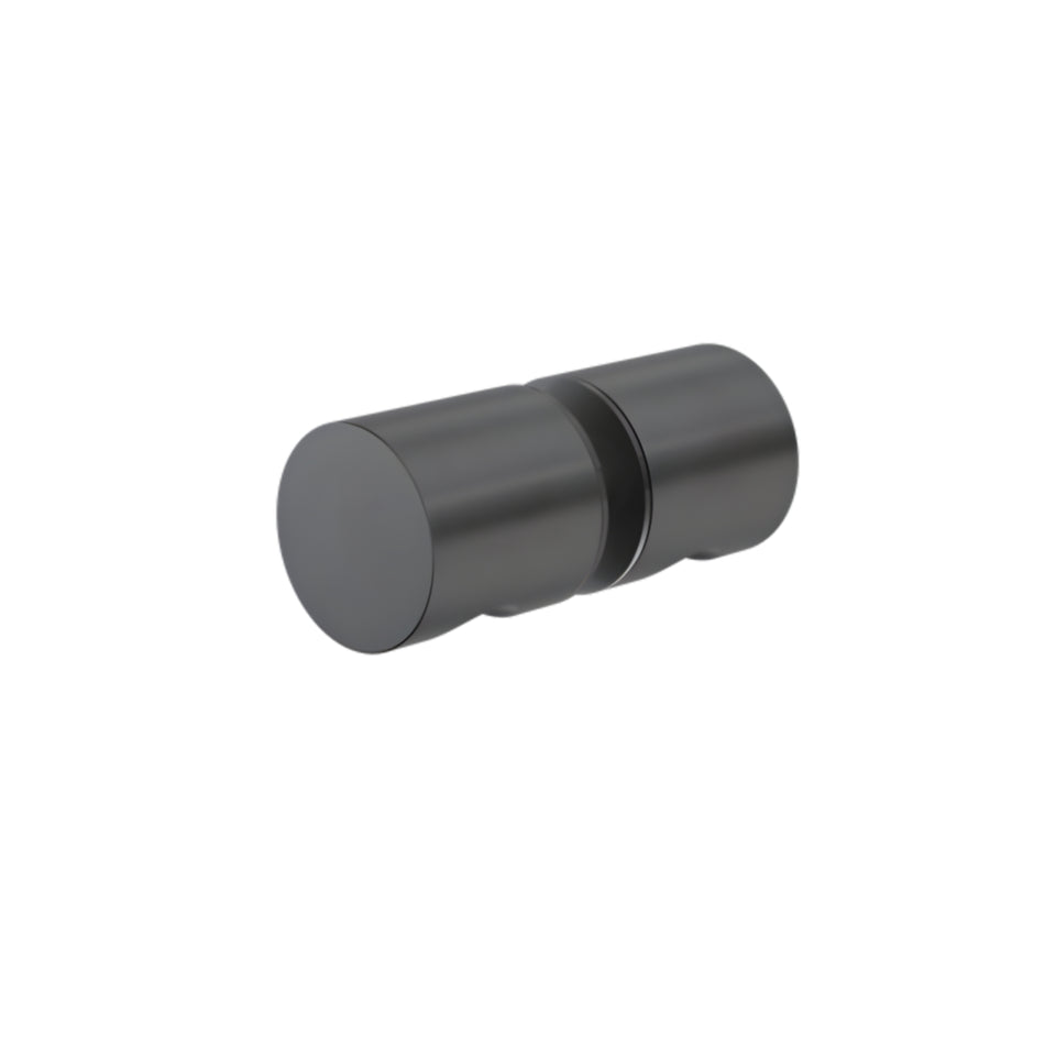 Caroma Shower Door Round Knob Gunmetal