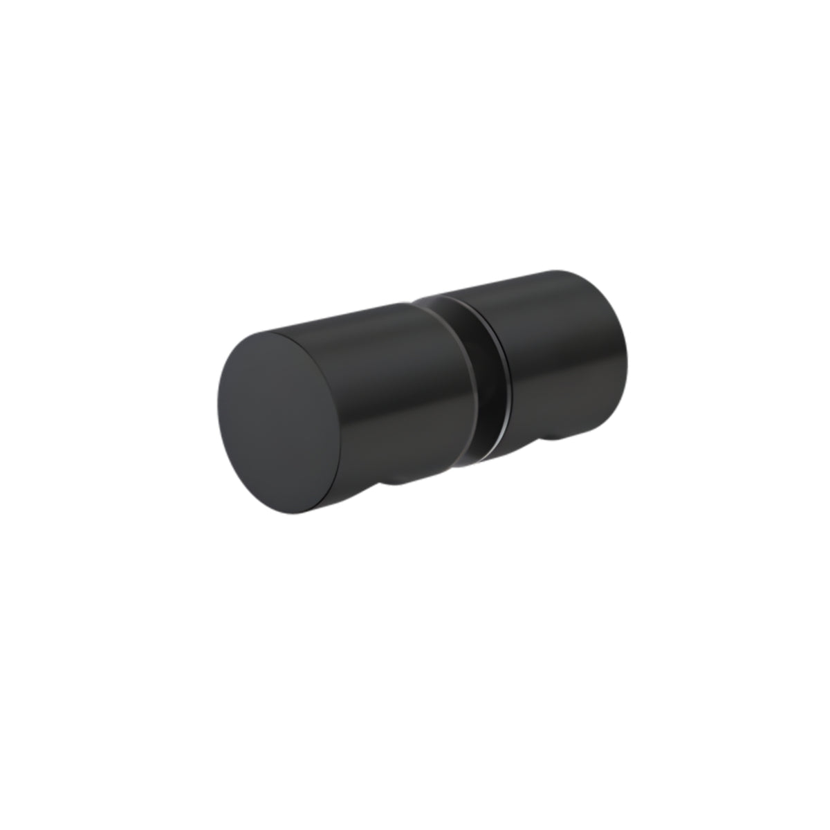 Caroma Shower Door Round Knob Matte Black 99451B - The Blue Space