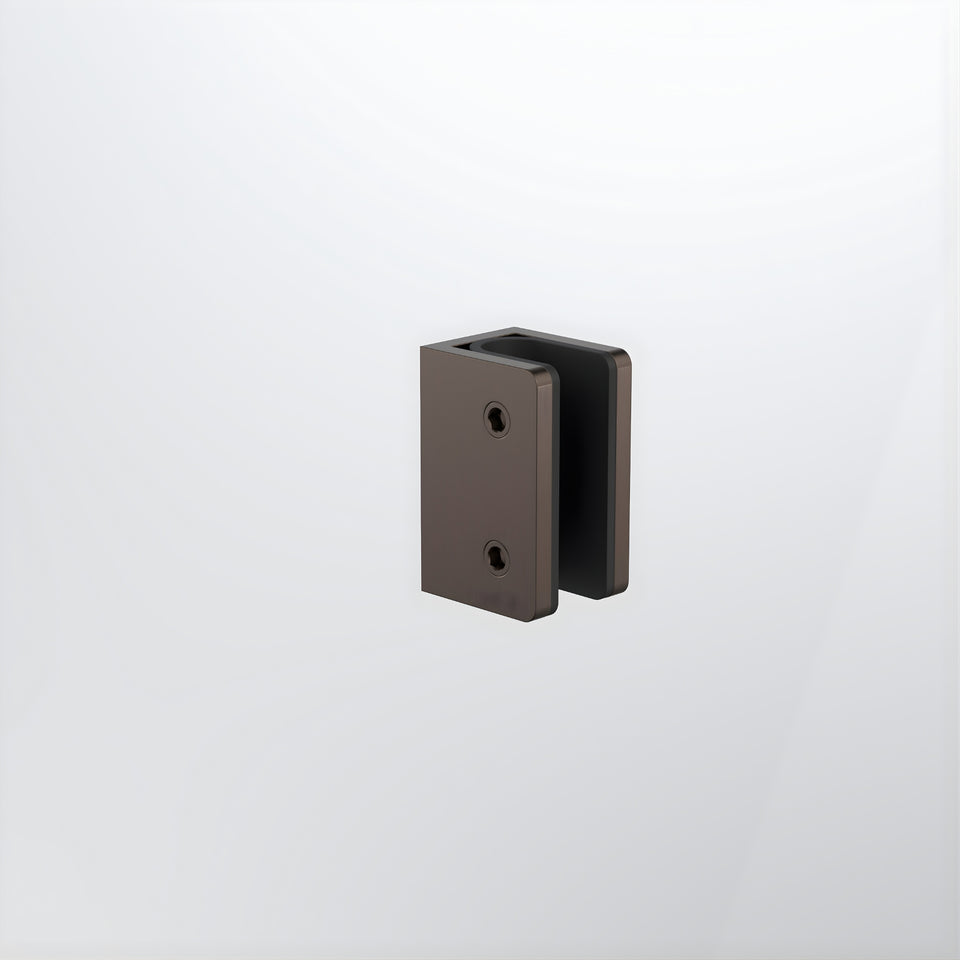 Caroma Shower Glass U Bracket Brushed Bronze