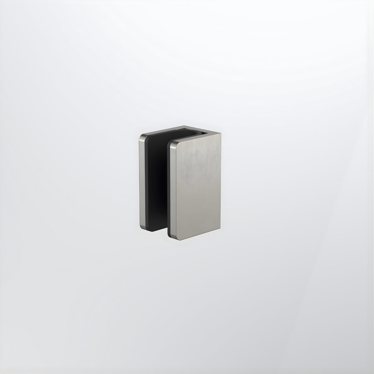Caroma Shower Glass U Bracket Brushed Nickel 14228001BN - The Blue Space