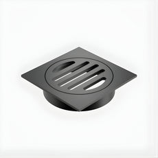 Caroma Square Floor Waste - 80mm Outlet - Gunmetal 12975034GM - The Blue Space