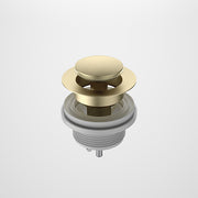 Caroma Bath Pop-up Plug & Waste Brushed Brass